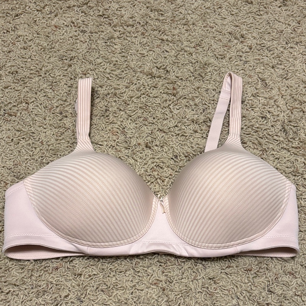 Vanity Fair Pink Striped Bra